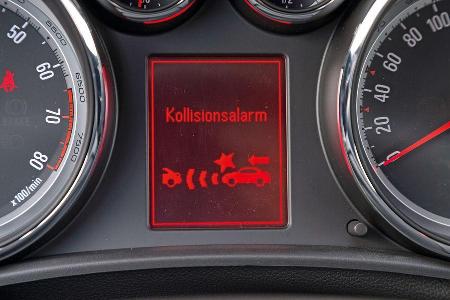 Opel Astra 1.6 SIDI Turbo, Kollisionswarner