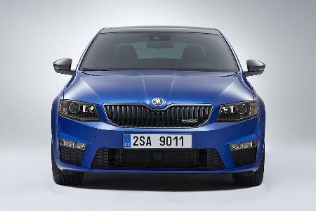 Skoda Octavia RS, Weltpremiere 2013, Frontansicht, Limousine