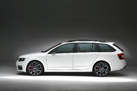 Skoda Octavia RS, Weltpremiere 2013, Seitenansicht, Combi