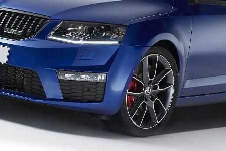 Skoda Octavia RS, Weltpremiere 2013, Kotflgel, Limousine