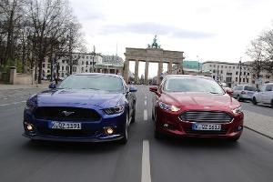 Ford Mondeo 1.0 Ecoboost und Ford Mustang 5.0 V8