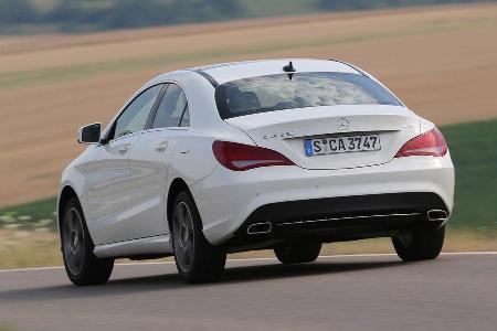 Mercedes CLA 220 CDI, Heckansicht