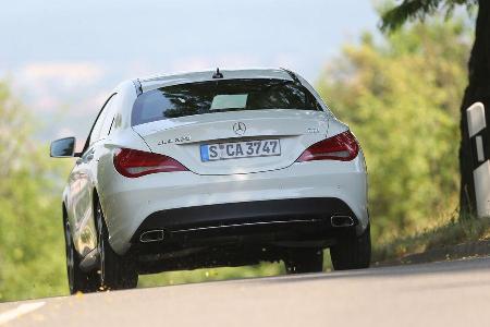 Mercedes CLA 220 CDI, Heckansicht