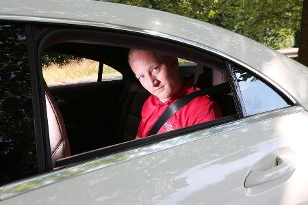 Mercedes CLA 220 CDI, Rcksitz, Kopffrieheit