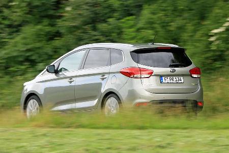 Kia Carens 1.6 GDi, Heckansicht