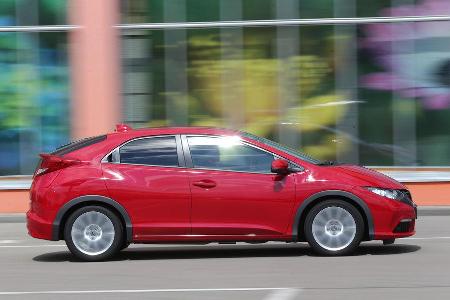 Honda Civic 1.6 i-DTEC, Seitenansicht