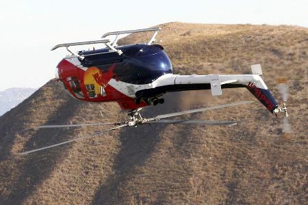 MBB Bo 105 - Helikopter - Red Bull