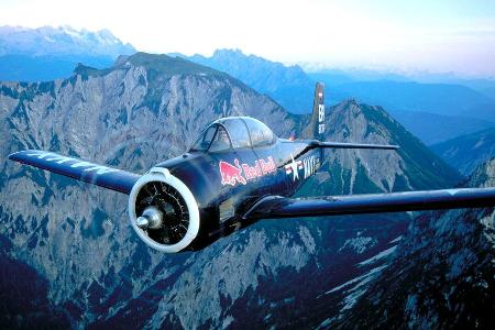 North American T-28 - Red Bull