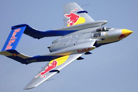 De Havilland Sea Vicen - Red Bull