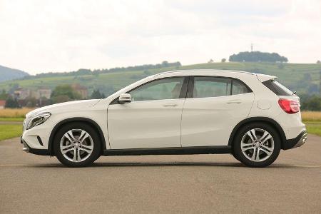 Mercedes GLA, Seitenansicht