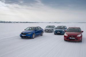 Skoda Octavia gegen Ford Focus, Hyundai i30, Opel Astra