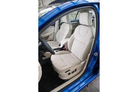 Skoda Octavia, Fahrersitz