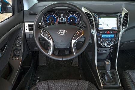 Hyundai i30, Cockpit, Lenkrad