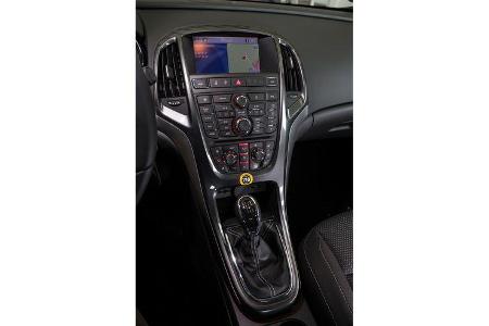 Opel Astra, Mittelkonsole
