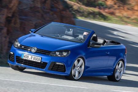 VW Golf R Cabriolet, Frontansicht