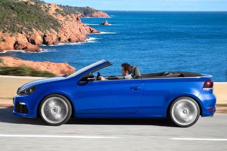 VW Golf R Cabriolet, Seitenansicht