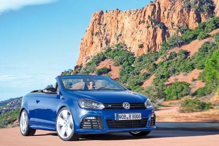 VW Golf R Cabriolet, Frontansicht
