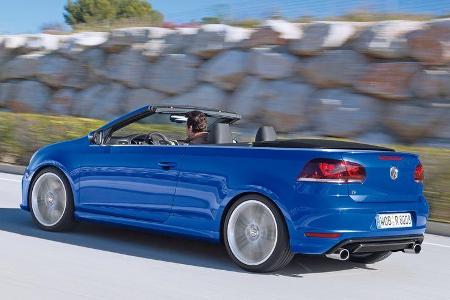 VW Golf R Cabriolet, Heckansicht