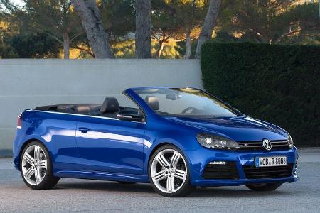 VW Golf R Cabriolet, Frontansicht