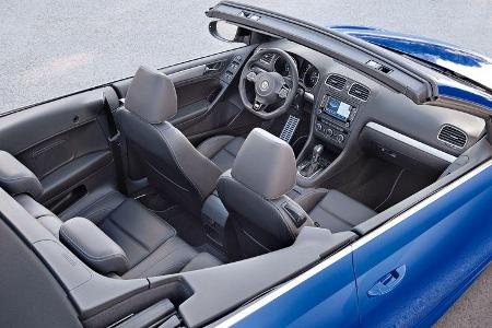 VW Golf R Cabriolet, Sitze, Interieur