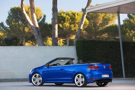 VW Golf R Cabriolet, Heckansicht