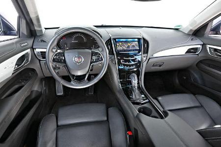 Cadillac ATS 2.0 Turbo, Cockpit, Lenkrad