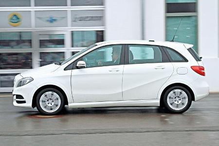 Mercedes B 200 Natural Gas Drive, Seitenansicht