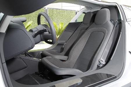 VW XL1, Einliter-Auto, Sitze