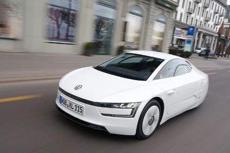 VW XL1, Frontansicht