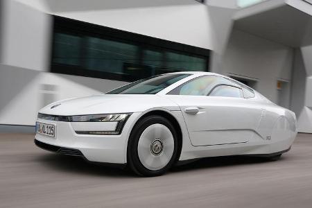 VW XL1, Seitenansicht