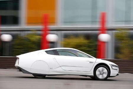 VW XL1, Seitenansicht