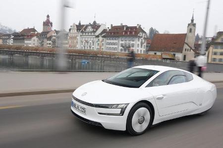 VW XL1, Frontansicht