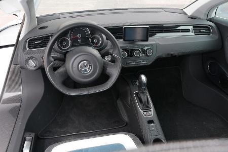 VW XL1, Lenkrad, Cockpit