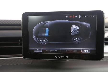 VW XL1, Display, Bordcomputer