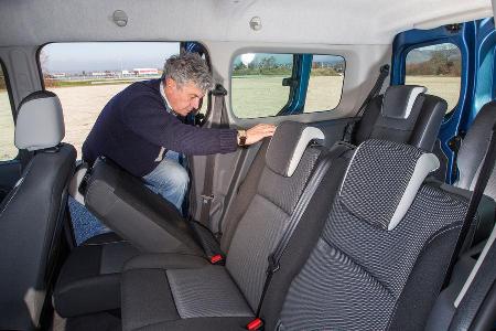Renault Grand Kangoo dCi 110, Rcksitz, Umklappen