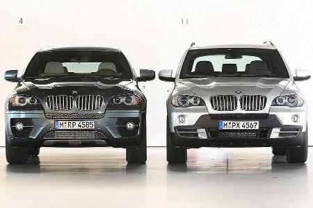 6. Platz: BMW X5/X6 3.0SD mit einer Klaurate von 6,9.