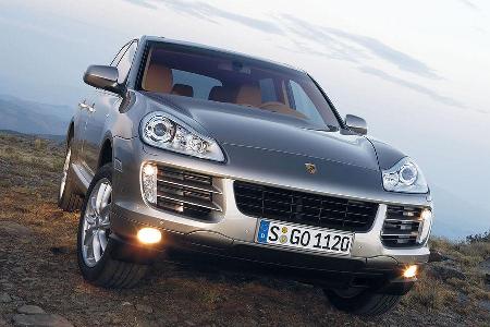 8. Platz: Porsche Cayenne 4.5 Allrad mit einer Klaurate von 5,8.