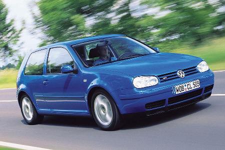 9. Platz: VW Golf IV 2.8 VR6 Syncro mit einer Klaurate von 5,6.