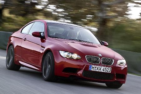14. Platz: BMW M3 mit einer Klaurate von 5,0.
