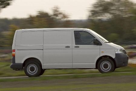 17. Platz: VW Transporter Diesel mit einer Klaurate von 4,9.