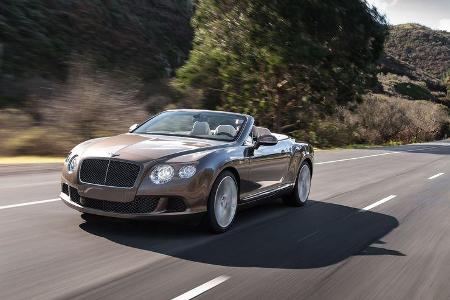 Bentley Continental GTC Speed, Frontansicht Bentley Continental GTC Speed, Frontansicht