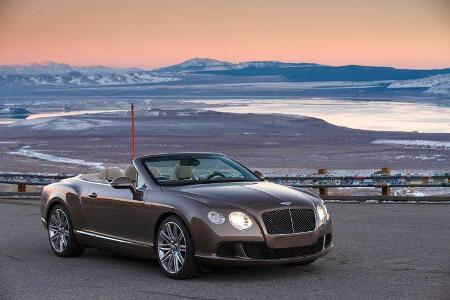 Bentley Continental GTC Speed, Frontansicht