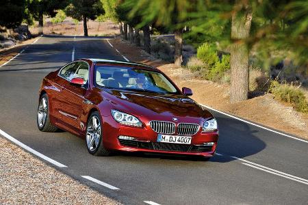 BMW 640i, Seitenansicht, Seitenlinie