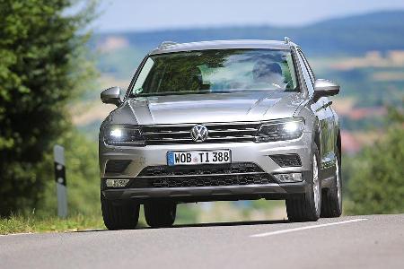 VW Tiguan 2.0 TDI 4 Motion Highline, AMS 1616, Vergleichstest