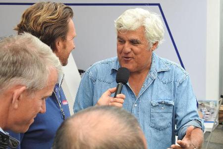 Jay Leno - Monterey Motorsports Reunion 2016 - Laguna Seca