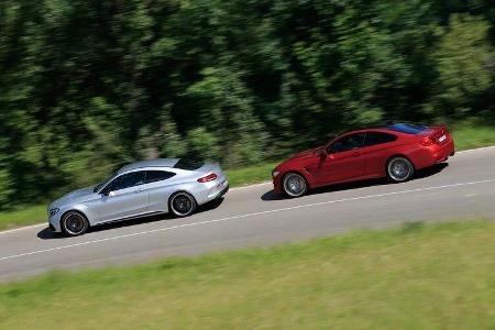 BMW M4 Competition, Mercedes-AMG C63 S Coupé