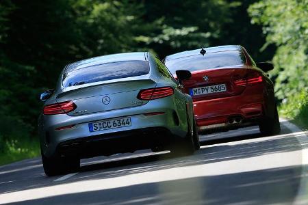 BMW M4 Competition, Mercedes-AMG C63 S Coupé