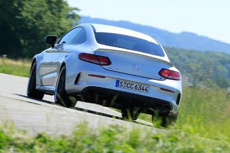 Mercedes-AMG C63 S Coupé, Heckansicht