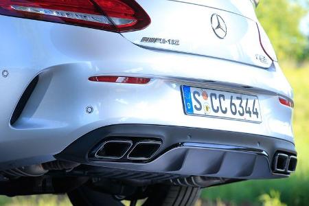 Mercedes-AMG C63 S Coupé, Auspuff