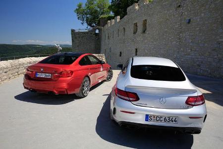 BMW M4 Competition, Mercedes-AMG C63 S Coupé